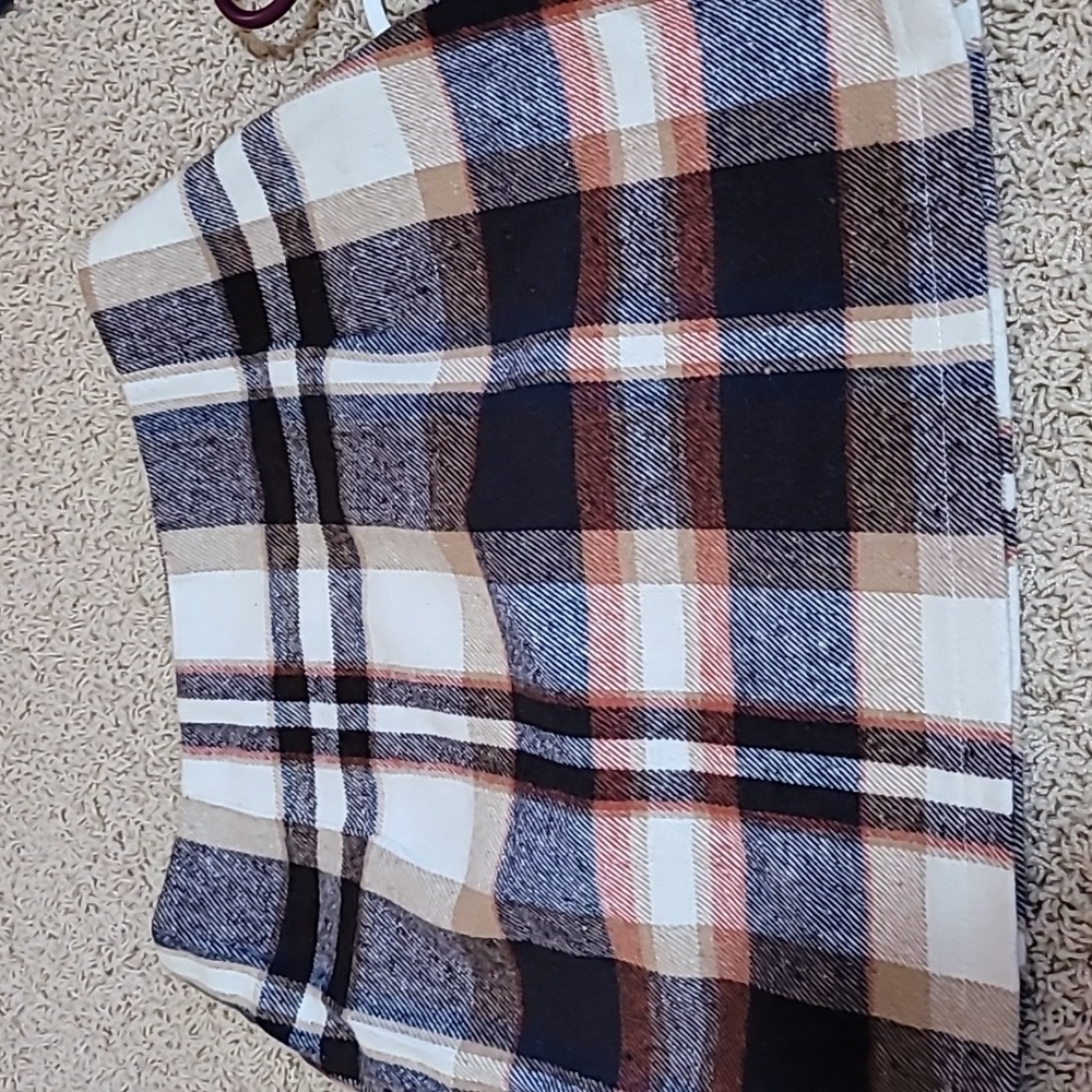 Women's Fannel Fall Skirt